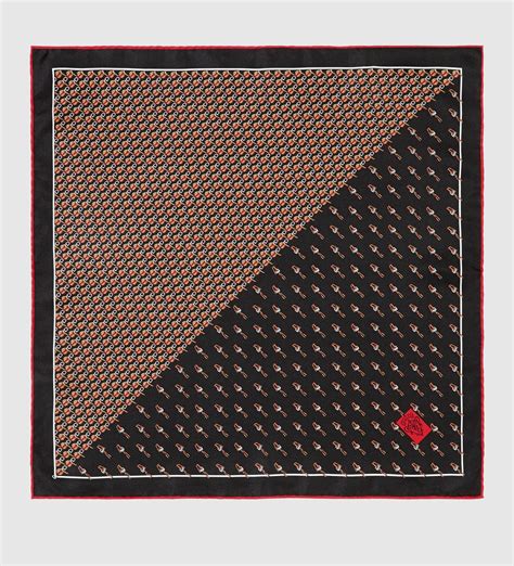 gucci pocket square root.